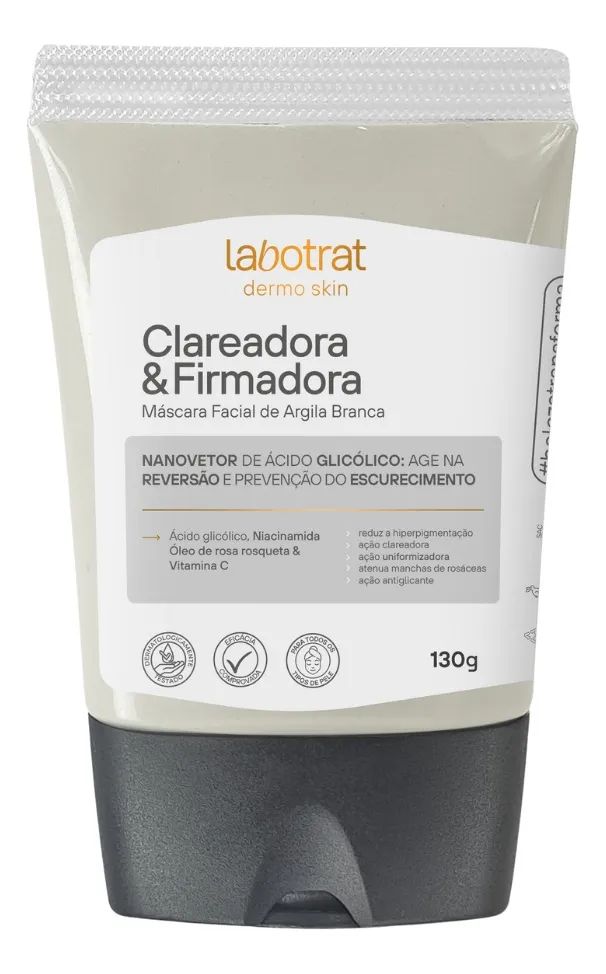 Máscara Facial de Argila Branca Labotrat