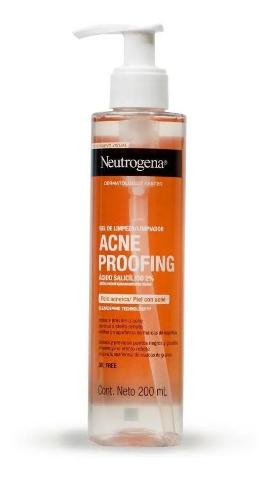 Gel de Limpeza Facial Neutrogena Acne Proofing