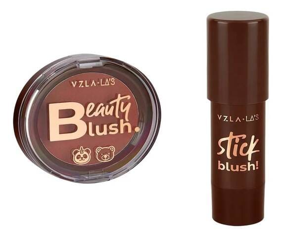 Kit blush Vizzela vegano