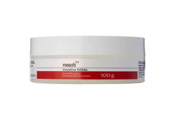 Vaselina Sólida Emoliente e Hidratante Needs