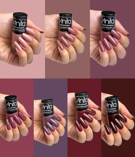 Anita Férias de Inverno Kit 7 Esmaltes