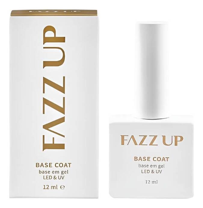 Base coat 12ml Fazzup proteção unhas durabilidade