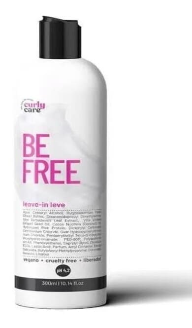 Creme De Pentear Be Free Curly Care Leave In Leve 300ml