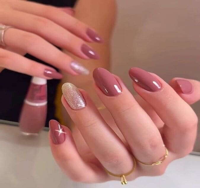 Exemplo de esmaltação americana com acabamento elegante e uniforme