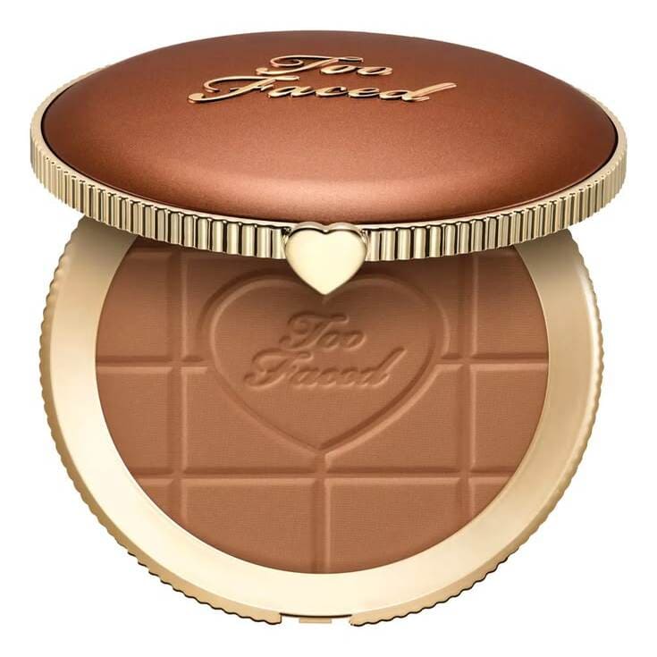 Bronzeador Em Pó Matte Too Faced Milk Chocolate maquiagem glow
