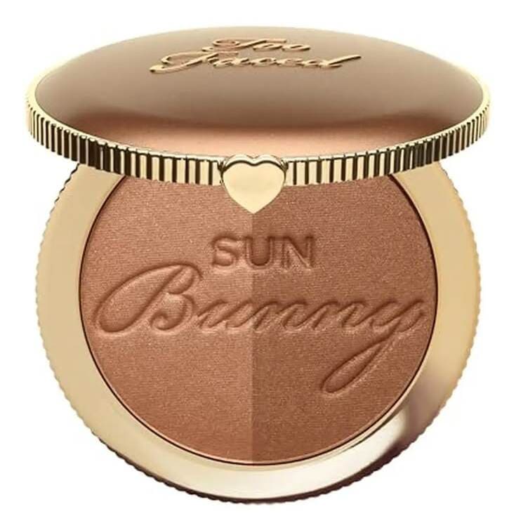 Bronzer Too Faced Sun Bunny brilho luminoso glow up