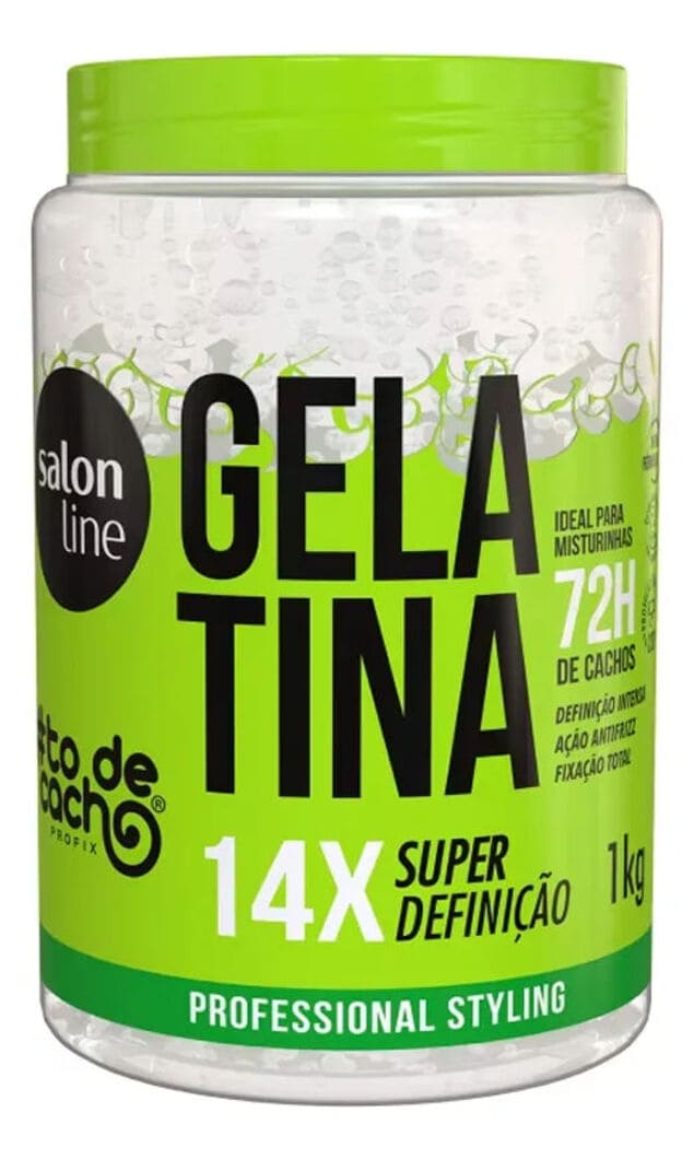 Gelatina todecacho Super Definição Salon Line gelatina capilar