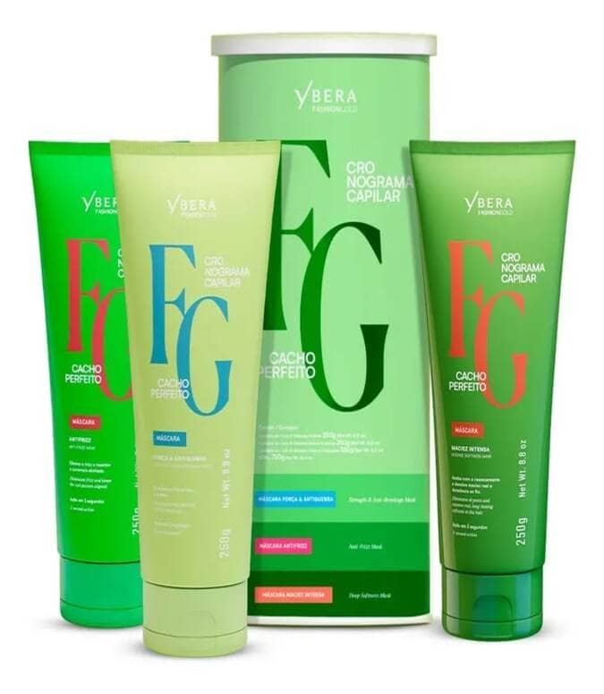 Kit Cronograma Capilar Cachos Perfeitos Fashion Gold