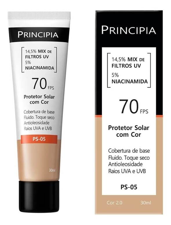 PRINCIPIA Protetor Solar Facial FPS70 skincare glow up