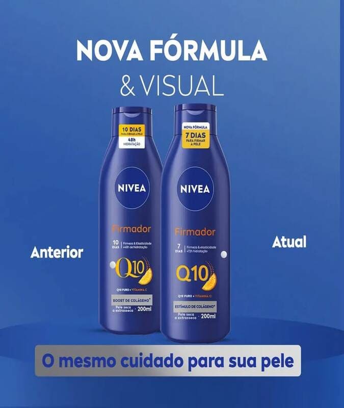 NIVEA Loção Hidratante Firmador Q10 Vitamina C 400ml