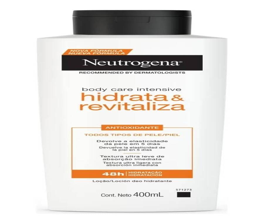 Neutrogena Body Care Hidratante Corporal Intensivo 400ml pele de seda